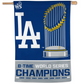 LOS ANGELES DODGERS 2024 WORLD SERIES CHAMPIONS 1-SIDED 28" X 40" VERTICAL FLAG