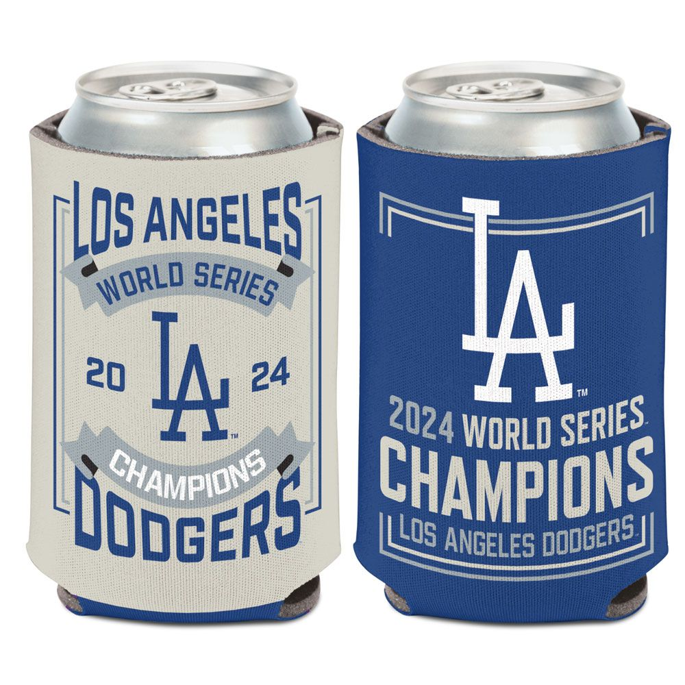 LOS ANGELES DODGERS 2024 WORLD SERIES CHAMPIONS 12 OZ CAN COOLER - CHAMPIONS - COOPERSTOWN