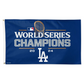 LOS ANGELES DODGERS 2024 WORLD SERIES CHAMPIONS 3' X 5' DELUXE FLAG