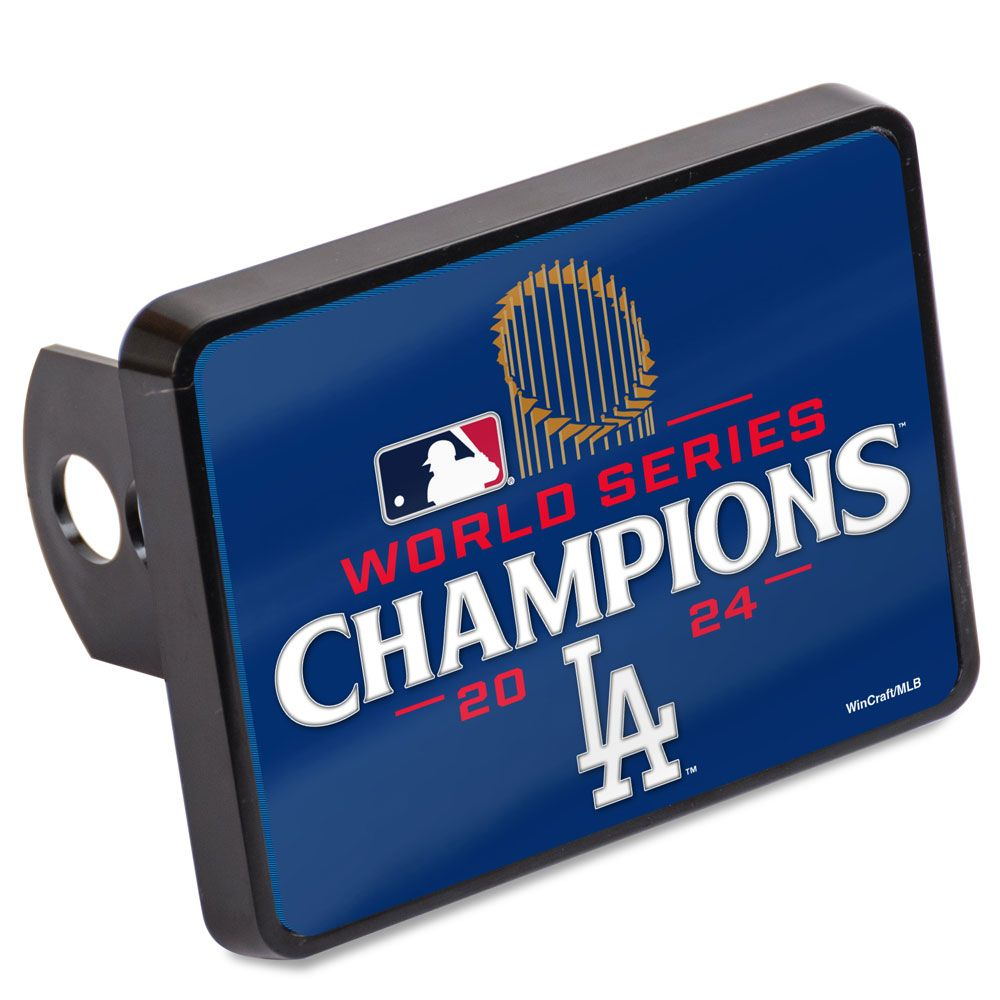 LOS ANGELES DODGERS 2024 WORLD SERIES CHAMPIONS UNIVERSAL HITCH COVER