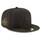 LOS ANGELES DODGERS 2024 WORLD SERIES CHAMPIONS SIDE PATCH 59FIFTY FITTED - BLACK/BLACK