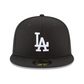 LOS ANGELES DODGERS 2024 WORLD SERIES CHAMPIONS SIDE PATCH 59FIFTY FITTED - BLACK/WHITE