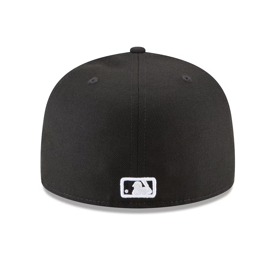 LOS ANGELES DODGERS 2024 WORLD SERIES CHAMPIONS SIDE PATCH 59FIFTY FITTED - BLACK/WHITE