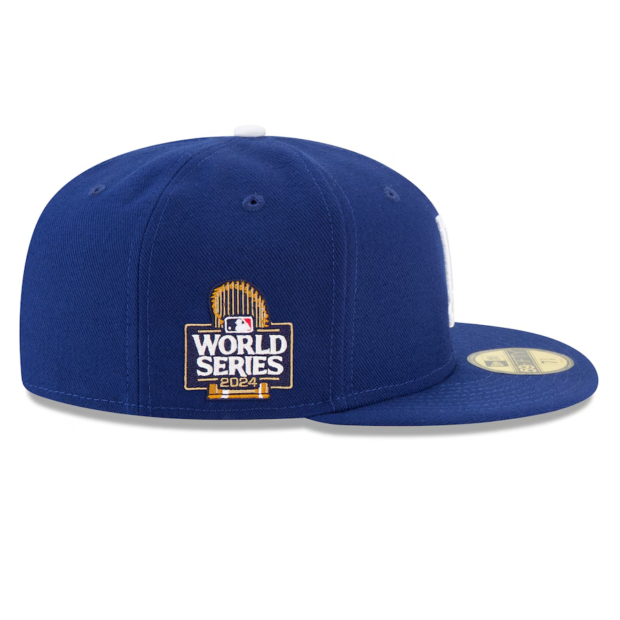 LOS ANGELES DODGERS 2024 WORLD SERIES SIDE PATCH 59FIFTY FITTED HAT