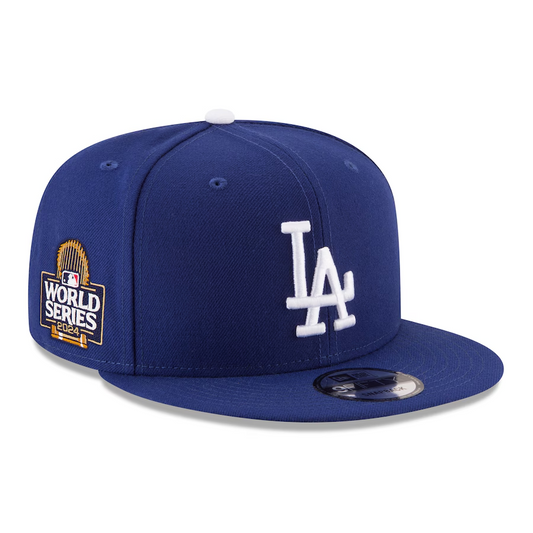 LOS ANGELES DODGERS 2024 WORLD SERIES SIDE PATCH 9FIFTY SNAPBACK