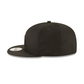 LOS ANGELES DODGERS BASIC LOGO 9FIFTY SNAPBACK HAT - BLACK/BLACK