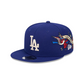 LOS ANGELES DODGERS CITY ART 9FIFTY SNAPBACK - BLUE