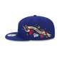 LOS ANGELES DODGERS CITY ART 9FIFTY SNAPBACK - BLUE