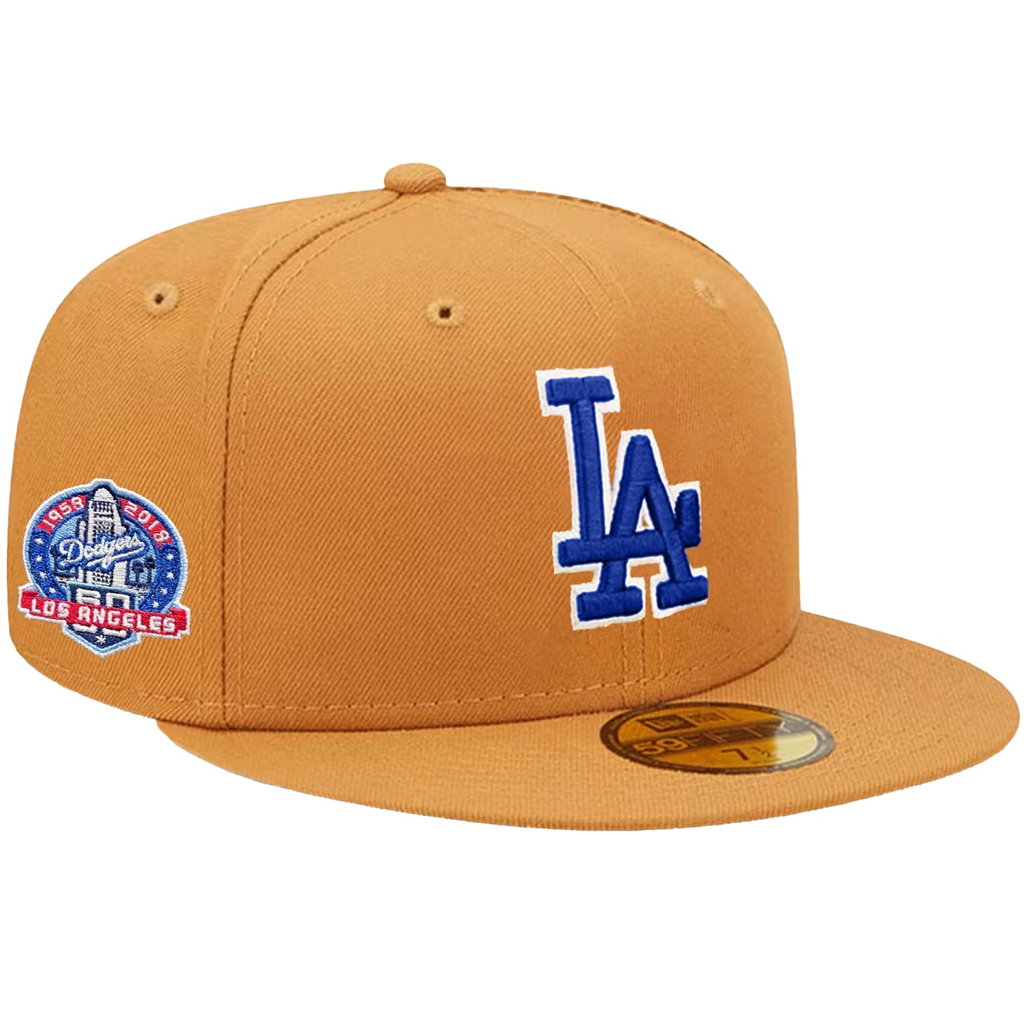 LOS ANGELES DODGERS COLOR PACK 59FIFTY FITTED HAT - LIGHT BRONZE