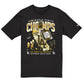 LOS ANGELES DODGERS MEN'S 2024 WORLD SERIES CHAMPIONS GOLD RING T-SHIRT -- BLACK