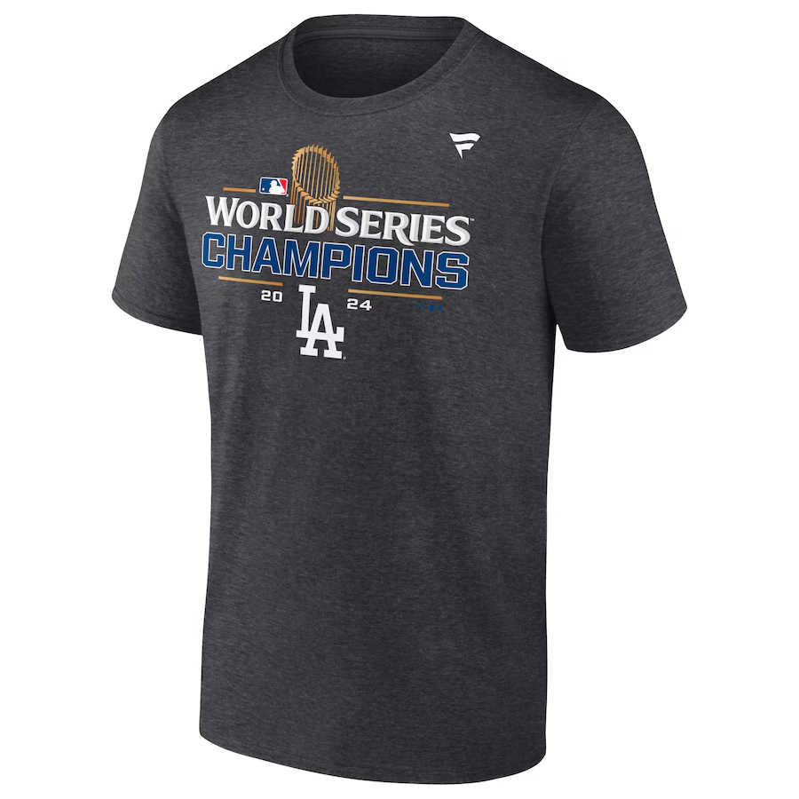 LOS ANGELES DODGERS MEN S 2024 WORLD SERIES CHAMPIONS LOCKER ROOM T SH JR S SPORTS