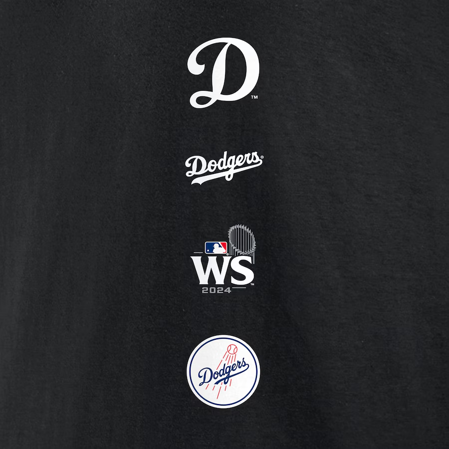 LOS ANGELES DODGERS MEN'S 2024 WORLD SERIES CHAMPIONS LOGOS MOST VALUABLE PULLOVER HOODED SWEATSHIRT