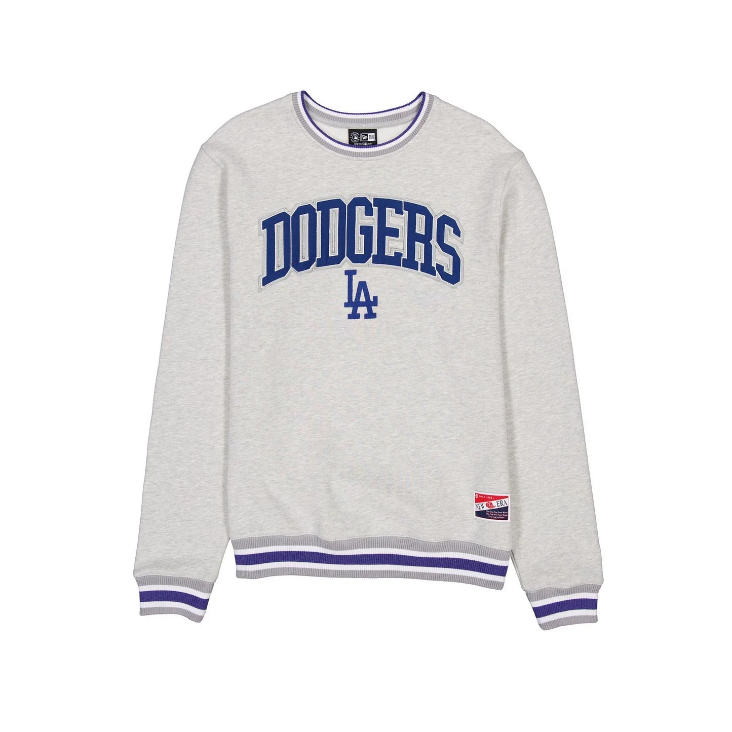 LOS ANGELES DODGERS MEN'S THROWBACK CREWNECK SWEATSHIRT