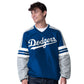 LOS ANGELES DODGERS MEN'S HIGH HEAT 1 PULLOVER JACKET - BLUE/GRAY