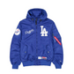 LOS ANGELES DODGERS MEN'S NEWERA X ALPHA INDUSTRIES L-2B HOODED BOMBER JACKET - BLUE