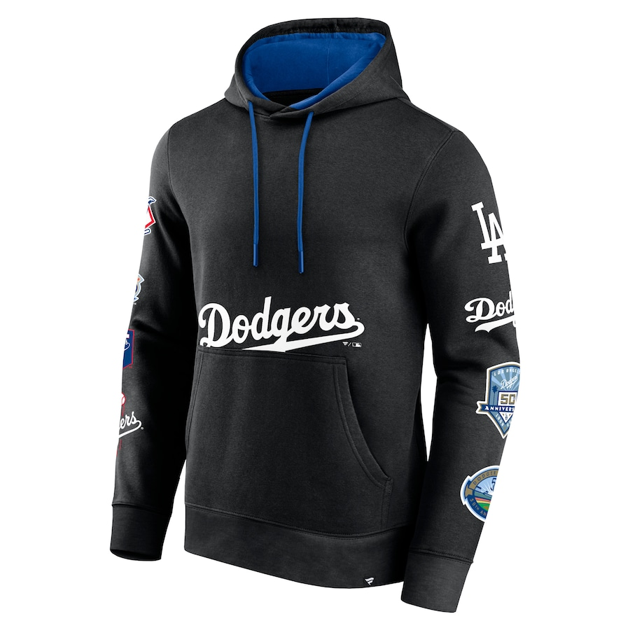 LOS ANGELES DODGERS MEN'S WILD WINNER HOODED SWEATSHIRT