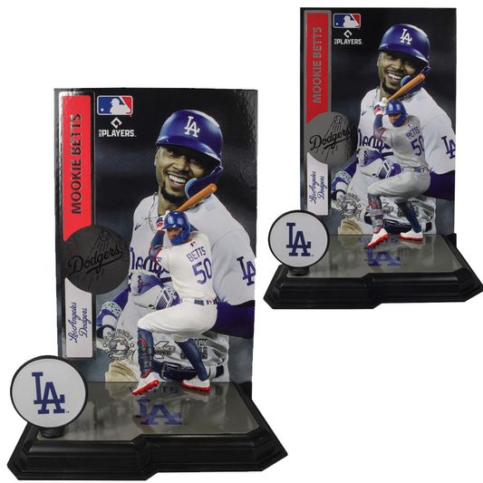 LOS ANGELES DODGERS MOOKIE BETTS MLB LEGACY 7" MCFARLANE SPORTS PICK FIGURE - COMMON+VARIANT