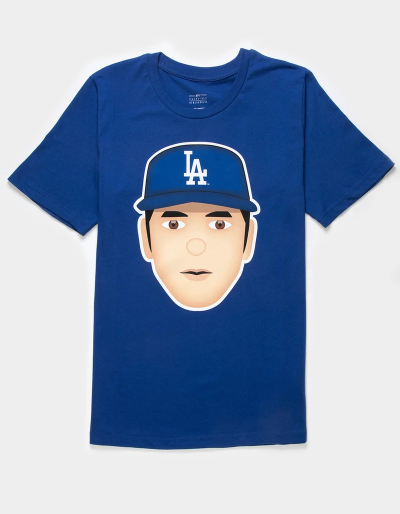 LOS ANGELES DODGERS SHOHEI OHTANI KIDS EMOJI PLAYER T-SHIRT