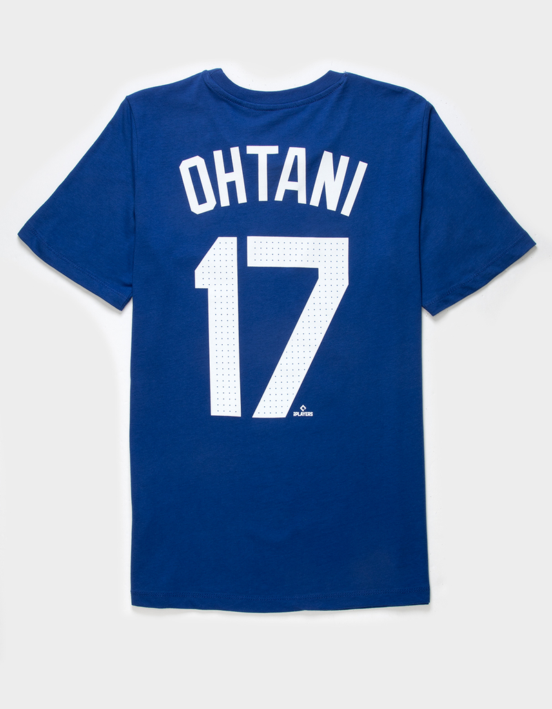 LOS ANGELES DODGERS SHOHEI OHTANI KIDS EMOJI PLAYER T-SHIRT