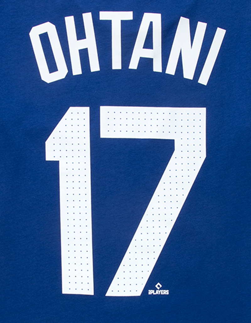 LOS ANGELES DODGERS SHOHEI OHTANI KIDS EMOJI PLAYER T-SHIRT