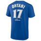 LOS ANGELES DODGERS SHOHEI OHTANI MEN'S 2024 WORLD SERIES NAME & NUMBER T-SHIRT