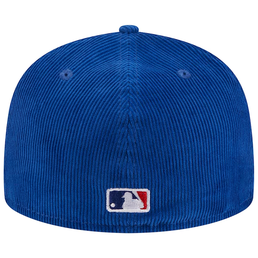 LOS ANGELES DODGERS THROWBACK CORD 59FIFTY FITTED HAT