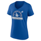 LOS ANGELES DODGERS WOMEN'S 2024 WORLD SERIES CHAMPIONS SIGNATURE ROSTER T-SHIRT