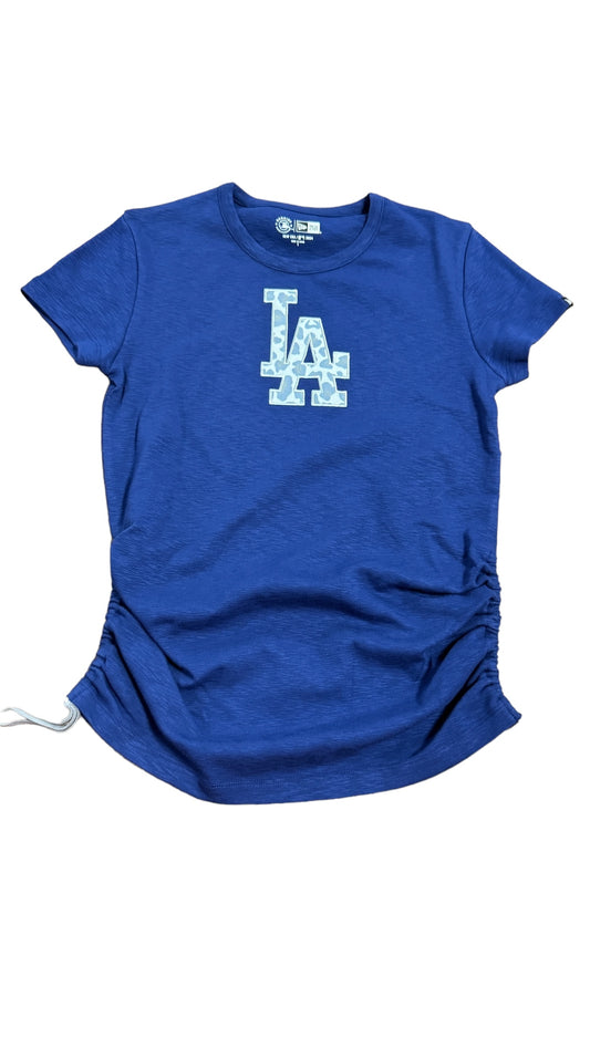 LOS ANGELES DODGERS WOMEN'S ACTIVE CHEETAH T-SHIRT