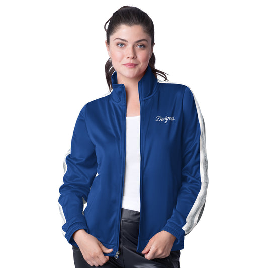 LOS ANGELES DODGERS WOMEN'S REBEL TRACK JACKET