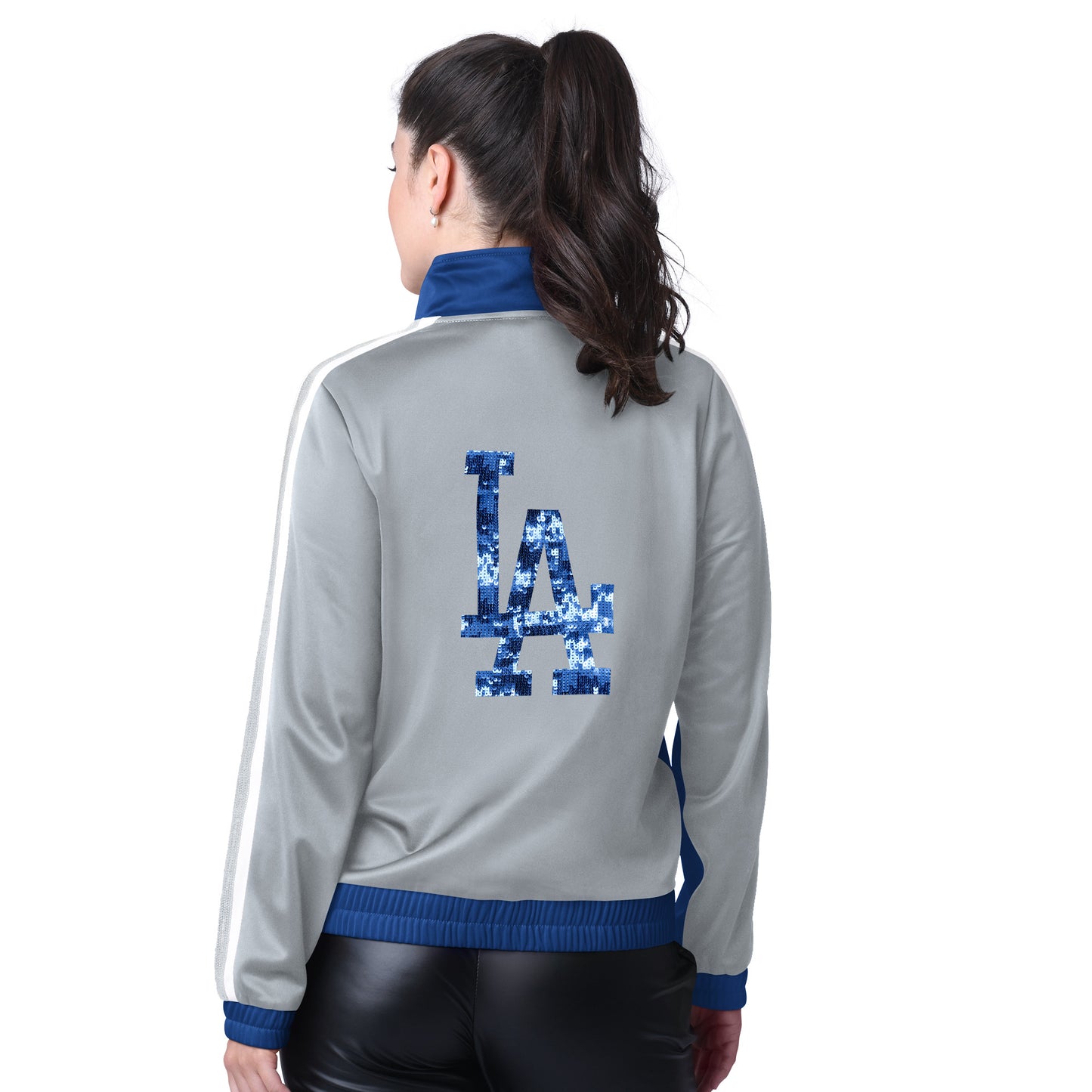 LOS ANGELES DODGERS WOMEN'S REBEL TRACK JACKET