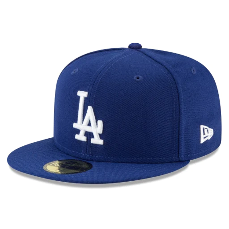 Shop New Era Kids' 59Fifty Los Angeles Dodgers Basic Fitted Hat