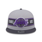 LOS ANGELES LAKERS 2024 NBA DRAFT 9FIFTY SNAPBACK HAT - GRAY