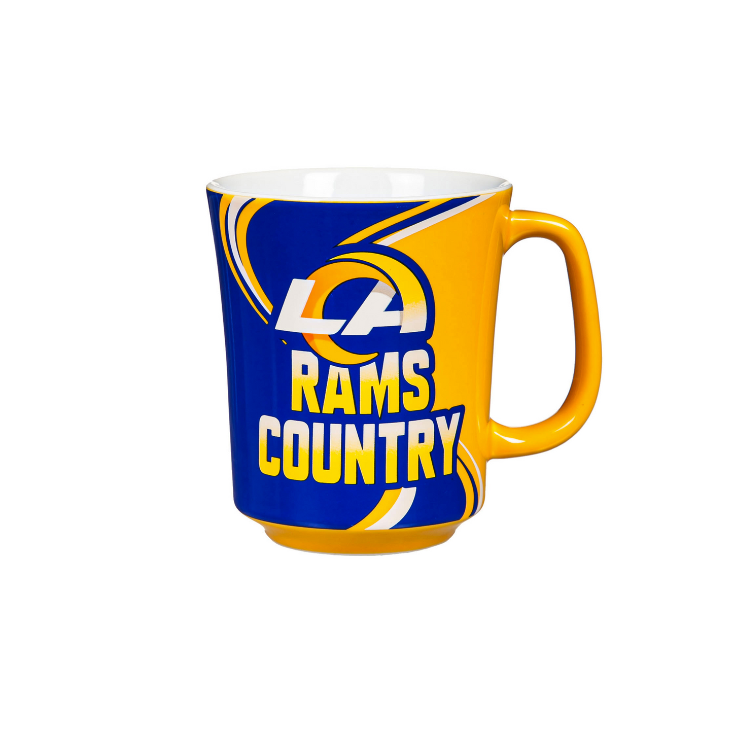 LOS ANGELES RAMS 14OZ CERAMIC MUG WITH MATCHING BOX