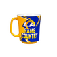 LOS ANGELES RAMS 14OZ CERAMIC MUG WITH MATCHING BOX