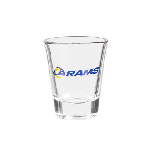 LOS ANGELES RAMS 2 OZ. TEAM SHOT GLASS - GLASS