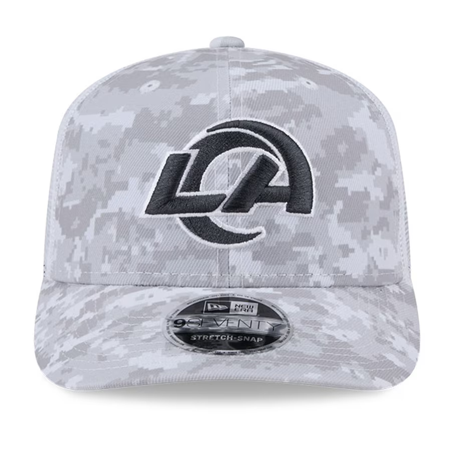 LOS ANGELES RAMS 2024 NFL SALUTE TO SERVICE 9SEVENTY STRETCH-SNAPBACK HAT