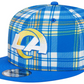 LOS ANGELES RAMS 2024 NFL SIDELINE STATEMENT 9FIFTY SNAPBACK HAT - BLUE