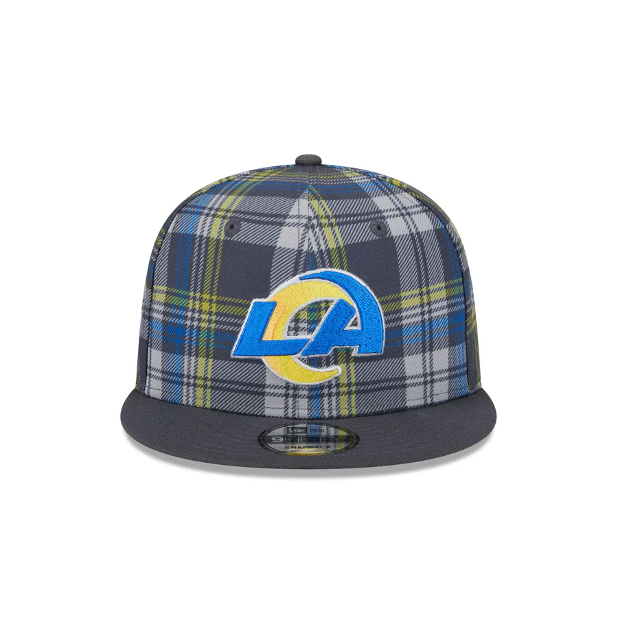 LOS ANGELES RAMS 2024 NFL SIDELINE STATEMENT 9FIFTY SNAPBACK HAT - GRAY