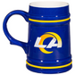 LOS ANGELES RAMS 24OZ CERAMIC STEIN CUP WITH GIFT BOX