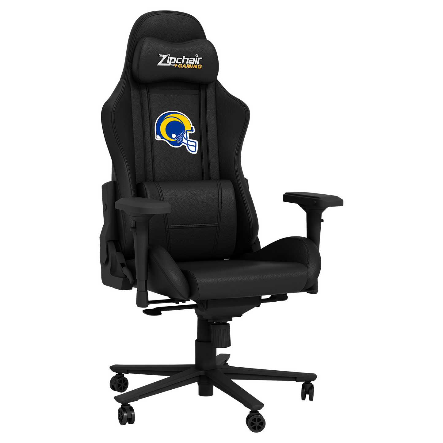 LOS ANGELES RAMS XPRESSION PRO GAMING CHAIR WITH HELMET LOGO