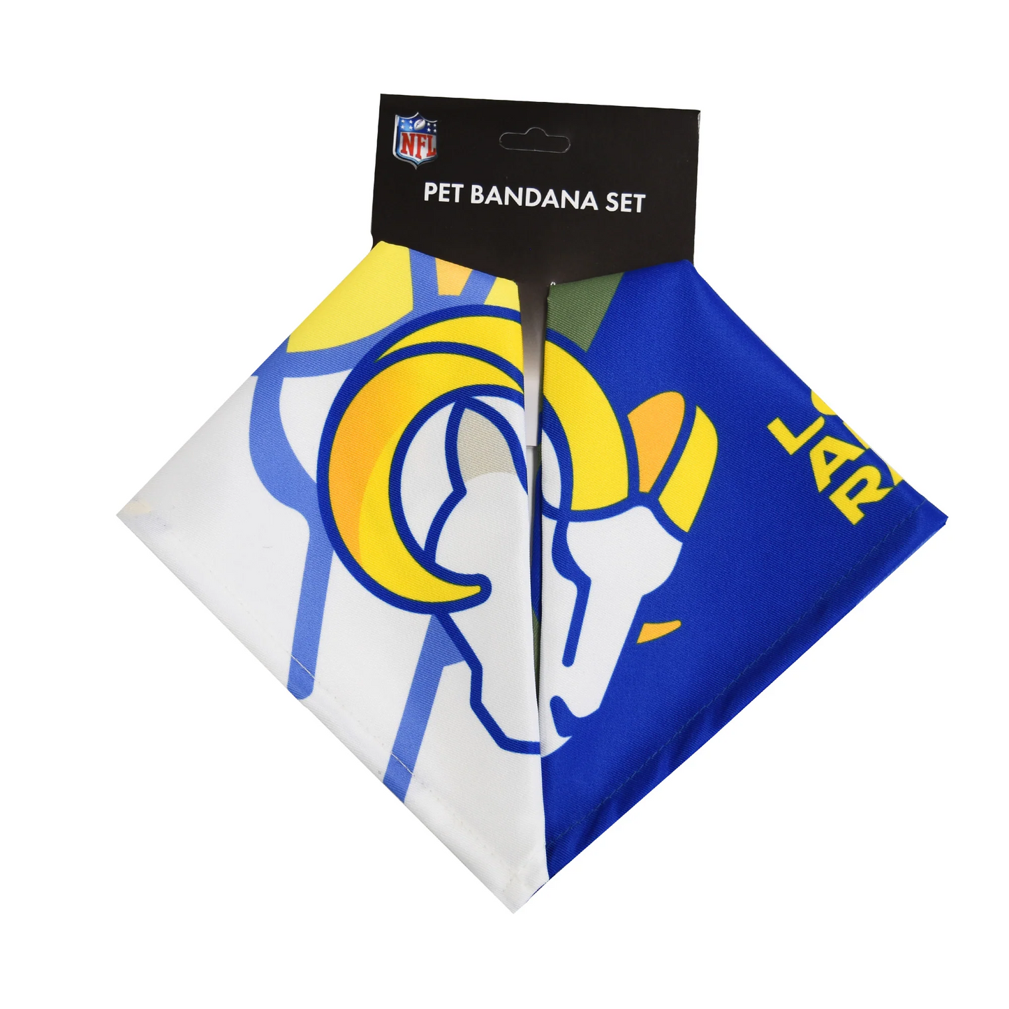 LOS ANGELES RAMS HOME & AWAY PET BANDANA SET – JR'S SPORTS