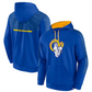 LOS ANGELES RAMS MEN'S DEFENDER EVO PULLOVER HOODED SWEATSHIRT