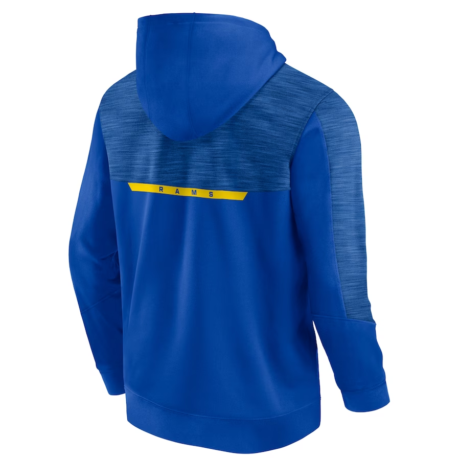 LOS ANGELES RAMS MEN'S DEFENDER EVO PULLOVER HOODED SWEATSHIRT