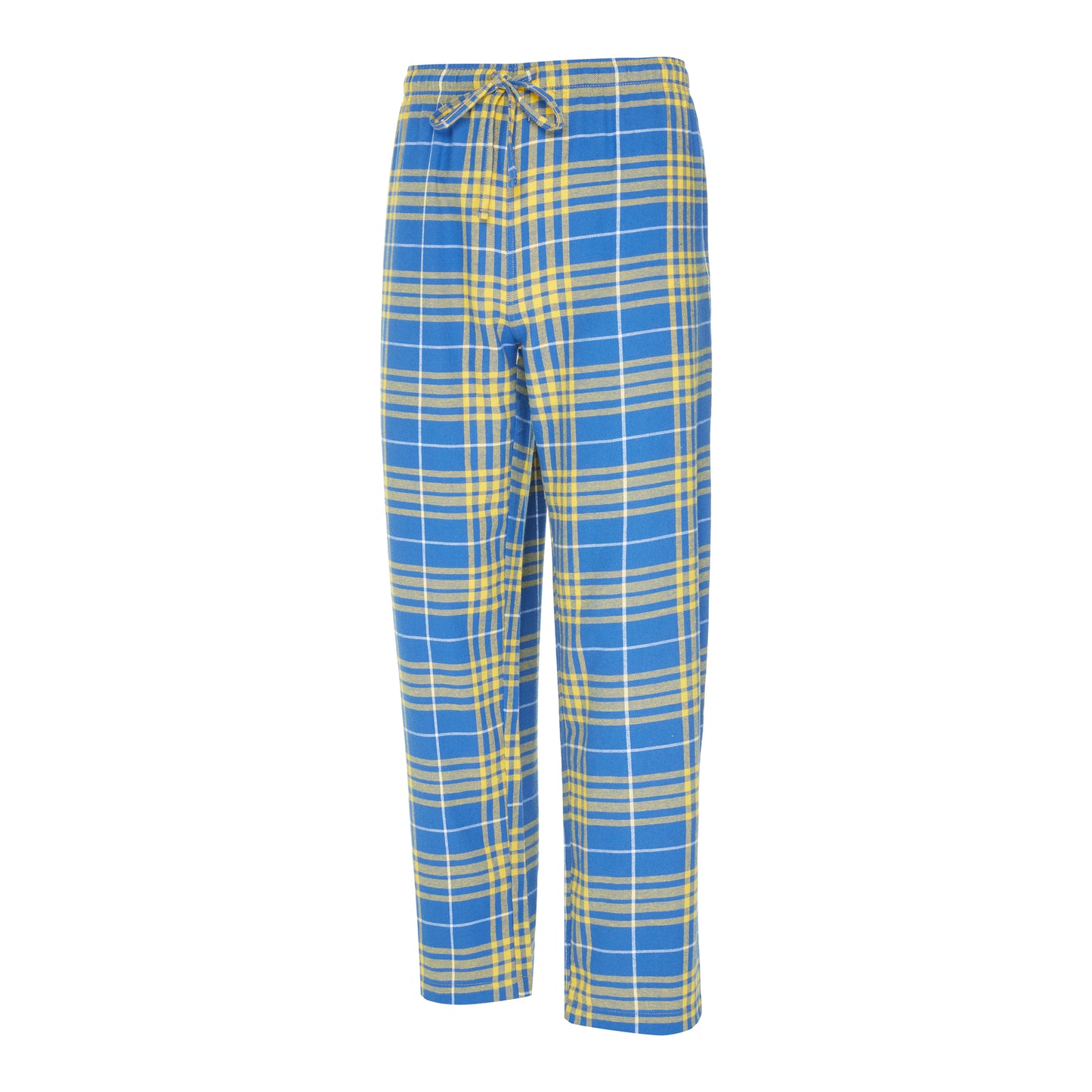 LOS ANGELES RAMS MEN'S VECTOR T-SHIRT & FLANNEL PANT SLEEPWEAR SET - ROYAL/GOLD