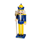 LOS ANGELES RAMS 12" WOODEN NUTCRACKER STATUE