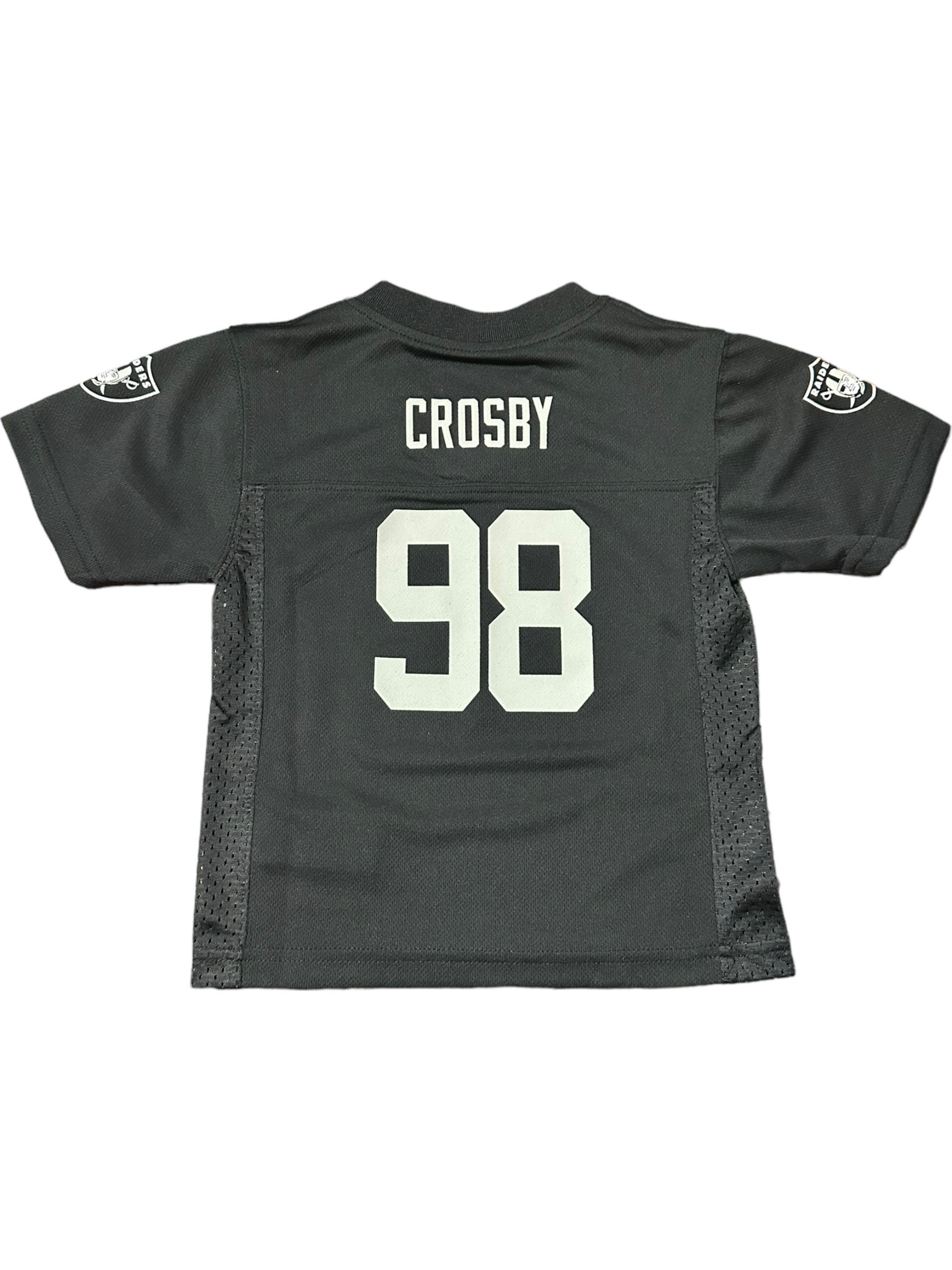 Las Vegas Raiders Maxx Crosby Infant Mid Tier Jersey Black / 18M