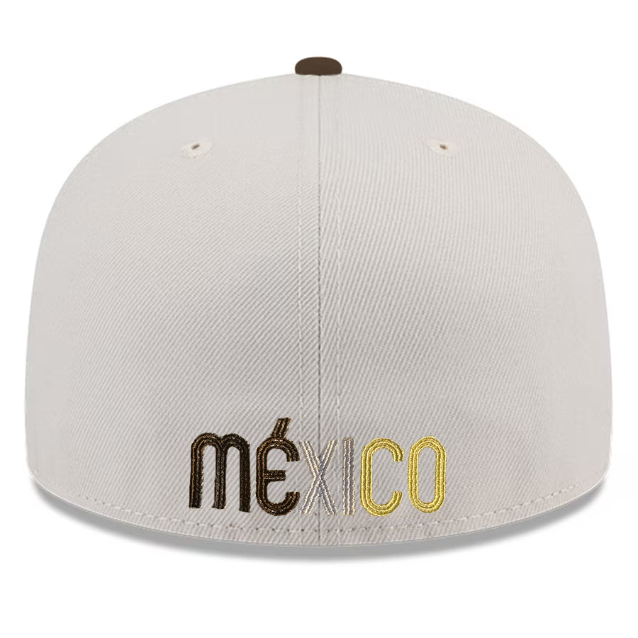 MEXICO TWO-TONE STONE CUSTOM 59FIFTY FITTED - BROWN