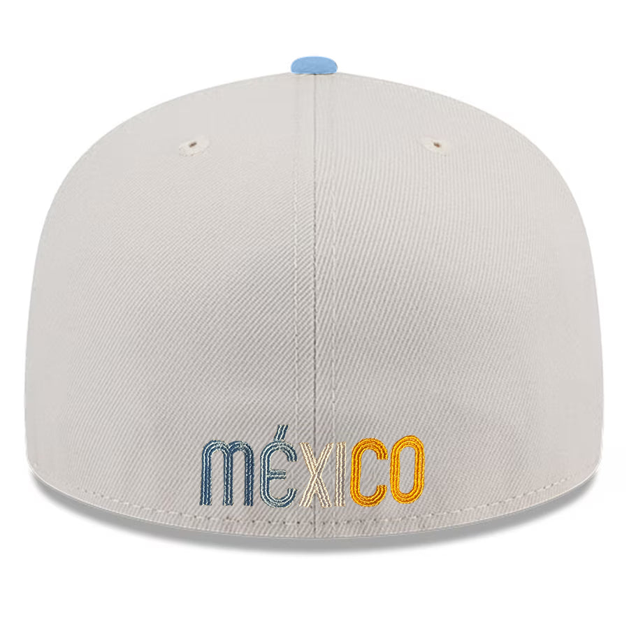 MEXICO TWO-TONE STONE CUSTOM 59FIFTY FITTED - SKY