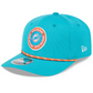 MIAMI DOLPHINS 2024 NFL SIDELINE 9SEVENTY STRETCH SNAPBACK HAT - AQUA