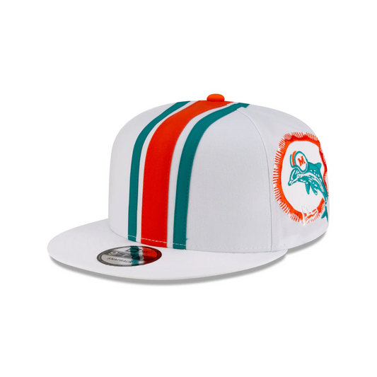 MIAMI DOLPHINS HELMET PACK 9FIFTY SNAPBACK HAT - RETRO